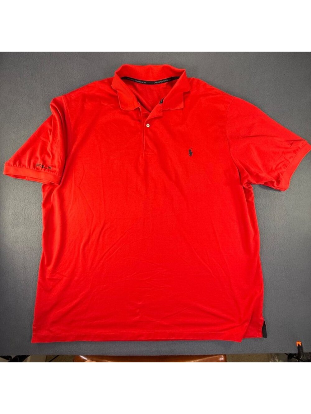 RLX Polo Ralph Lauren Red Mens 3XL Polo Golf/Casual Shirt EUC